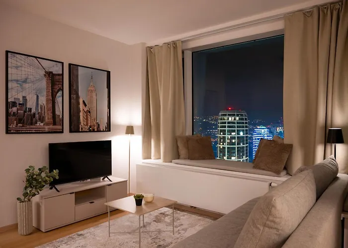 Luxury Skyline 1bdrm 29th, 28th Floor 아파트 *