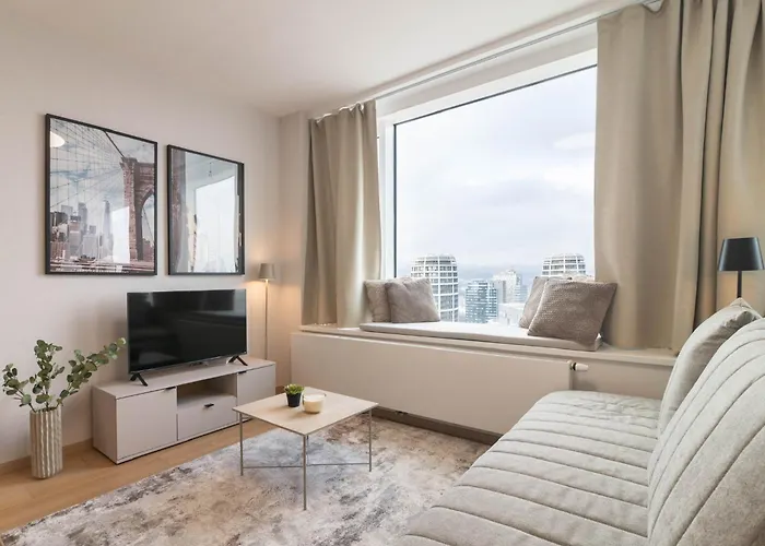 Luxury Skyline 1bdrm 29th, 28th Floor 아파트